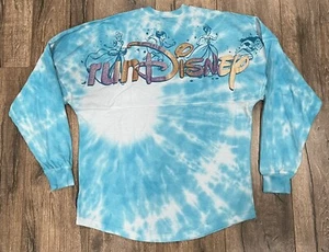 2022 Run Disney Princess Half Marathon Weekend Spirit Jersey XS Blue Tie Dye - Picture 1 of 6