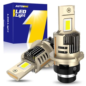 D3S D3R LED Headlight Bulb Replace HID Xenon White 6500K Conversion PlugPlay Y - Picture 1 of 9