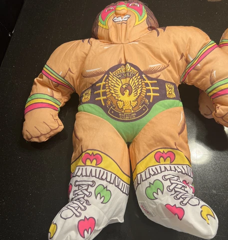 Vintage Ultimate Warrior WWF Wrestling Buddies by Tonka Cover