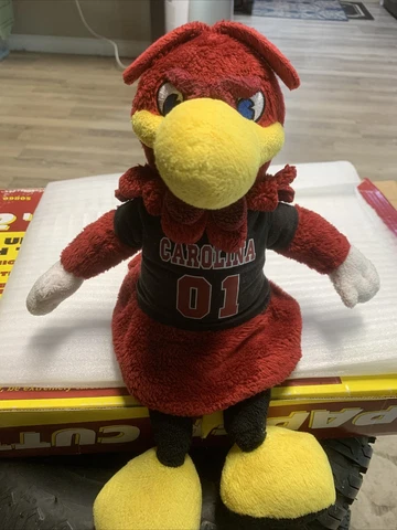 USC South Carolina Gamecocks Stuffed Plush Mascot Animal Toy Cocky 11" Cover