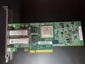 QLogic N2XX-AQPCI01 2 Port 10GB SFP Network Adapter Card FE0210401-64 - Picture 1 of 3