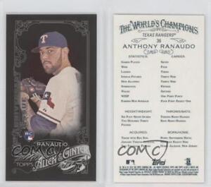 2015 Allen & Ginter's X: 10th Anniversary Issue Mini Anthony Ranaudo Rookie RC