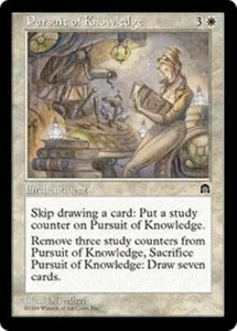 MTG - PURSUIT OF KNOWLEDGE - Stronghold (R) - Picture 1 of 1