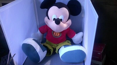 Walt Disney 25" Mickey Mouse Large  Giant Plush Cargo Pants 2000 - Image 1 of 4