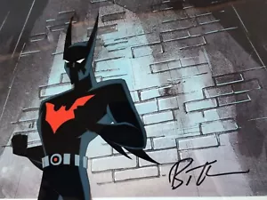 Batman Beyond 1999 pintado a mano producción animación cel firmado Bruce Tim - Imagen 1 de 10