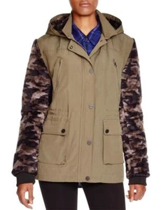 $189 Sanctuary Womens Brushed Cammo Field Jacket A1629 - Picture 1 of 14