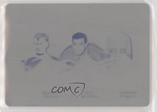 2019 Leaf ITG Used Printing Plate Black 1/1 Georges Vezina Bill Durnan HOF 7ez