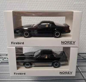 Lot de 2 Kitt Version 1 et 2 Pontiac Firebird 1982 KARR + Pontiac Firebird 1/43 - Photo 1/2