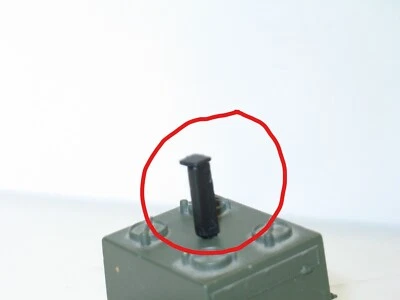 Solido, 1 Camino In METALLO DIPINTO Per Rimorchio Cucina Militare (R77) - Immagine 1 di 3