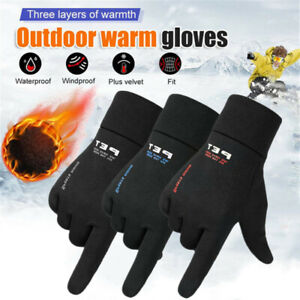 Thermal Winter Gloves Cycling Gloves Thermo Windproof Touchscreen Women Men