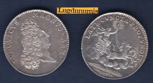Jeton Louis XIV LATE CVNCTA PROFVNDIT TTB SUP Ludovicus Rex Jeton Argent - Imagen 1 de 1