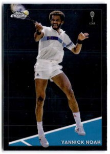 2021 Topps Chrome #50 Yannick Noah  Tennis Trading Card 