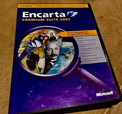 Encarta 2003 Premium Suite 200 The Encyclopaedia That Changes With The Times - Image 1 of 4