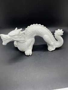 Dragon Vintage Otagiri Porcelain White Chinese Dragon Figurine Japan - Picture 1 of 4