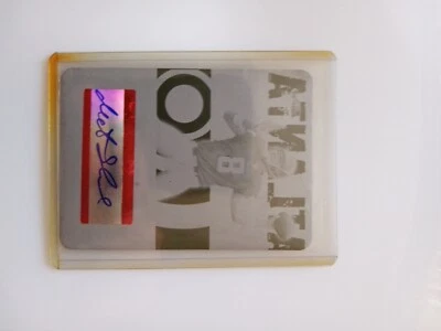 2004 Topps Finest Matt Schawb Printing Plate Yellow Card Number One 32... - Image 1 of 2