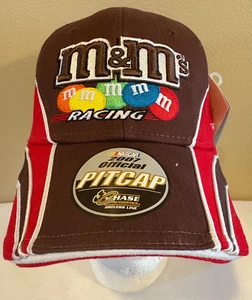 VINTAGE OFFICIAL NWT CHASE NASCAR 2007 M&M RYR 38 2009 PIT CAP HAT - Picture 1 of 11