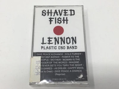 New Sealed Shaved Fish Lennon Plastic Ono Band Cassette Tape - Image 1 of 4