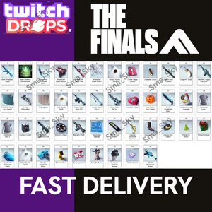 The Finals Twitch Drops - Weapons + Gadgets + Charms + More - ALL 56/56 Items - Picture 1 of 1
