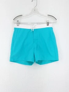 Lands End Water  Shorts Girls Size 14 Teal NWT UV Sun Protection  #2228 - Picture 1 of 9