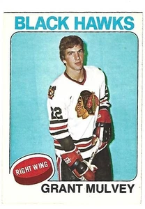 1975 OPC #272 GRANT MULVEY ROOKIE MINT - HIGH GRADE CARD !!! - Bild 1 von 1