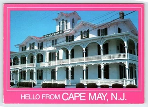 Postal Chalfonte Hotel Cape May Nueva Jersey vintage 4x6 HMT-3 - Imagen 1 de 2