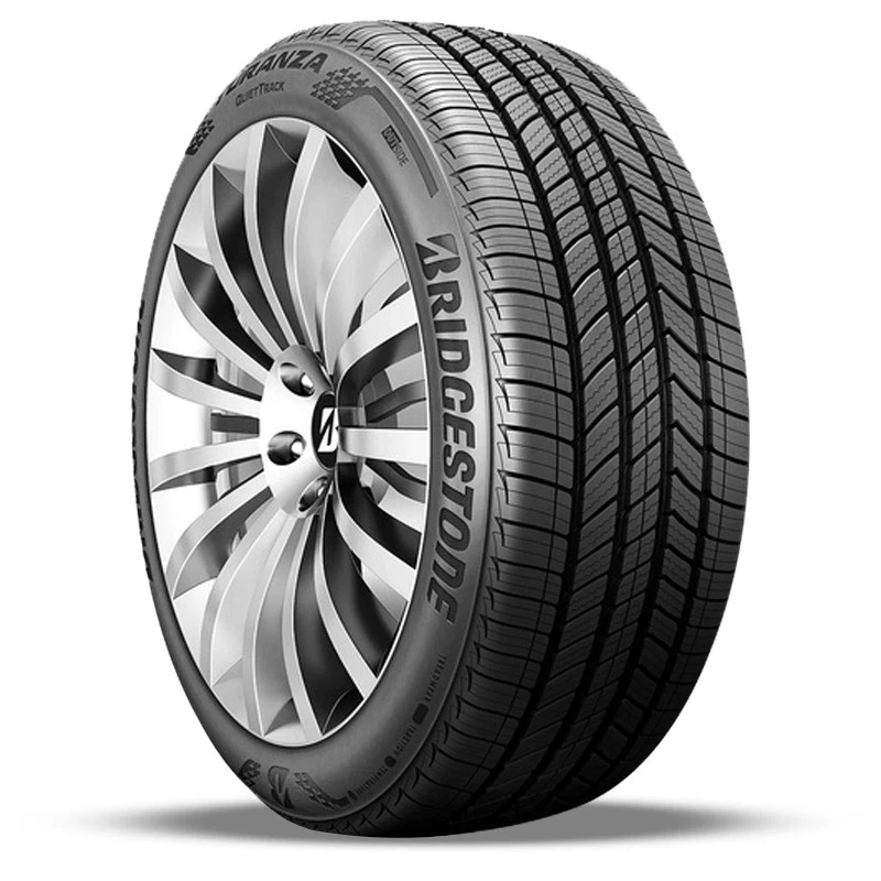 1 Bridgestone Turanza QuietTrack 225/60R16 98H 800AA Tires 80K Mileage Warranty - Imagem 1 de 4