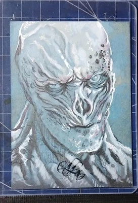 Venca Stranger Things Sketch Card By Luke Rushton - Image 1 of 2