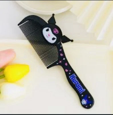 Pente de cabelo Kuromi, pente desembaraçador fofo e elegante, acessórios de cabelo - Imagem 1 de 4