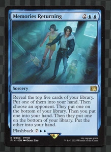 Memories Returning R #63 MTG Final Fantasy RARE FIN EN FF8 FFVIII Squall Selphie - Picture 1 of 2
