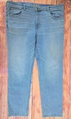 Tommy Bahama Indigo Palms Mens Jeans Size 40x32 Light Blue Denim - Image 1 of 4