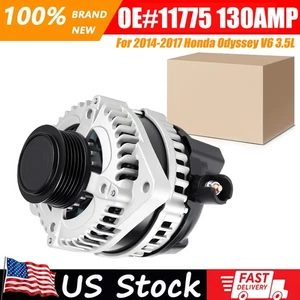 For 2014-2017 Honda Odyssey Alternator V6 3.5L 31100-RV0-A11 104211-8520 11775 - Picture 1 of 10