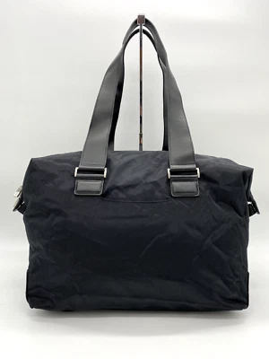 NWT!! Tumi 16" Soft Satchel Duffel Bag Luggage Ballistic Nylon/Leather (Black) - Image 1 of 4