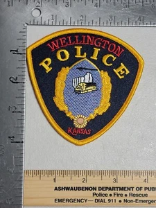 GGb2 Police patch Kansas Wellington - Picture 1 of 2
