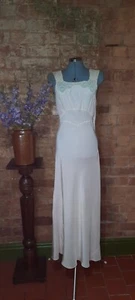 1920'S Original Nightdress Boudoir Elegance . - Picture 1 of 10