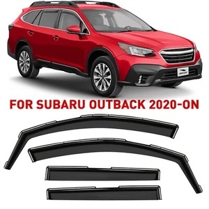 Rain Guards Vent Visors Shade for 2020-2025 Subaru Outback - Picture 1 of 8