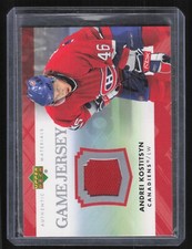 2007-08 Upper Deck Hockey Andrei Kostitsyn Game Jersey Canadiens NM