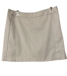 Adidas Atlético Tenis Golf Skort Mujer Medio Clima Fresco Gris Cremallera Plisado Cómodo - Imagen 1 de 15