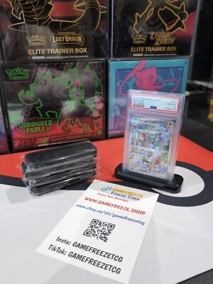 Psa Graded Card Black Display Stand - Pack Of 5  - Imagen 1 de 4