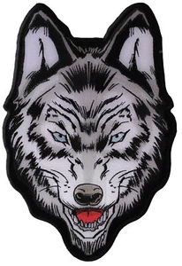 Wolf Patch - 8x12 inch - PL5655 - Picture 1 of 4