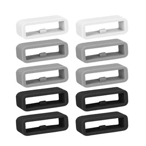 10 Passanti per Cinturino Orologio per 24mm Smartwatch Strap Universal - Photo 1/7