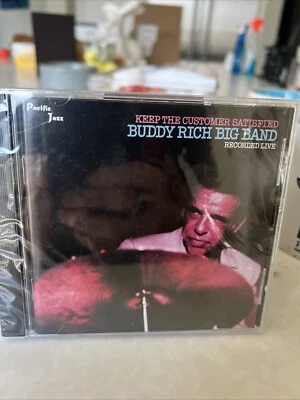 Buddy Rich Keep Customer Satisfied (CD, 2001, Pacific Jazz)Big Band Sealed New Foto 1 de 4