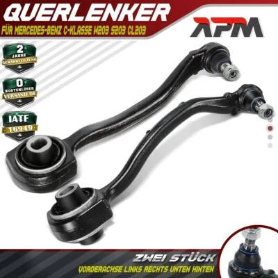 2x Querlenker Vorne Unten für Mercedes-Benz C-Klasse W203 CL203 S203 SLK R171