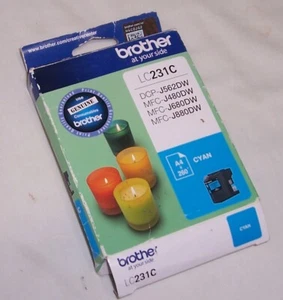 Brother genuino LC231C cian para DCP-J562DW, MFC-J880DW, J680DW, J480DW - Imagen 1 de 1