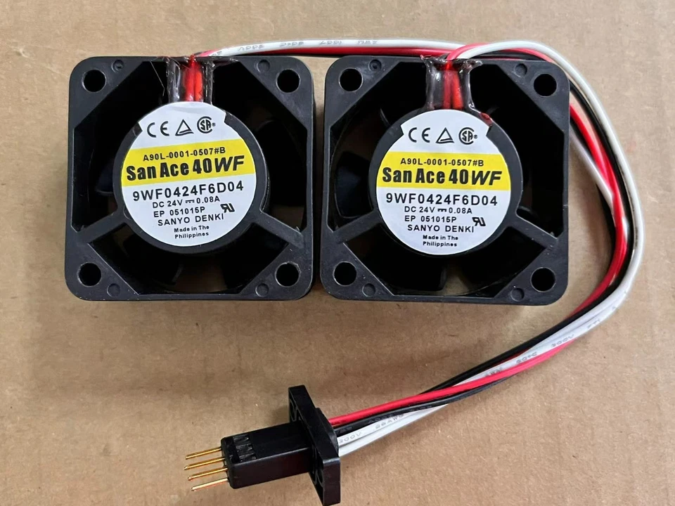 NOT APPLICABIE San Ace 40WF 9WF0424F6D04 24V 0.08A A90L-0001-0507#B cooling fan