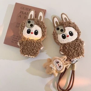 Labubu 3d Toy Plush Phone Case Cover For Apple iPhone 11 12 13 14 15 16 Pro Max - Picture 1 of 13