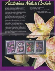 Australian Native Orchids - 1986 (Presentation Pack) (CV $4.50) - Bild 1 von 2
