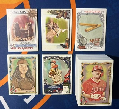 2023 Topps Allen & Ginter Base Singles! BUY 3, GET 2 FREE! 10+ FREE SHIPPING! - Image 1 of 4