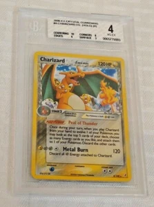 Pokemon Karte 2006 EX Chrystal Guardians Holo #4 Charizard DS BGS 4 UNDER GRADED - Bild 1 von 2