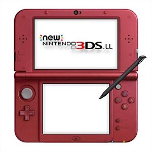 New Nintendo 3DS LL Console System Metallic Red