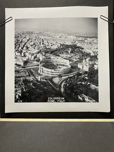 US Air Force 10 TRW Kolosseum Rom, Italien Luftbild um 1954 - Bild 1 von 3